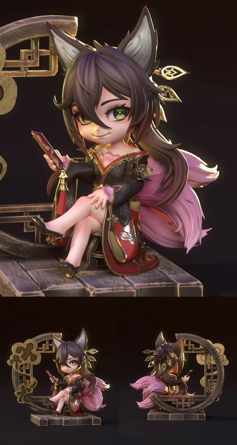 Tingyun from Honkai Star Rail STL model for 3D printing