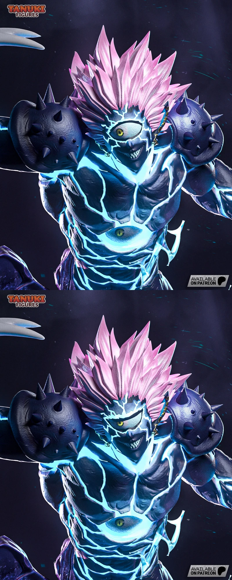 Boros BUST STL model for 3D printing
