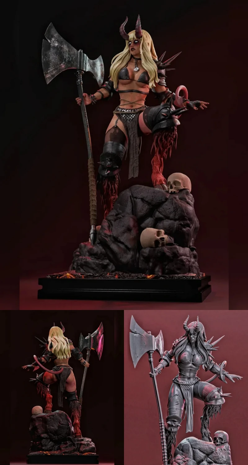 Magik Darkchylde – Marvel Comics STL model for 3D printing