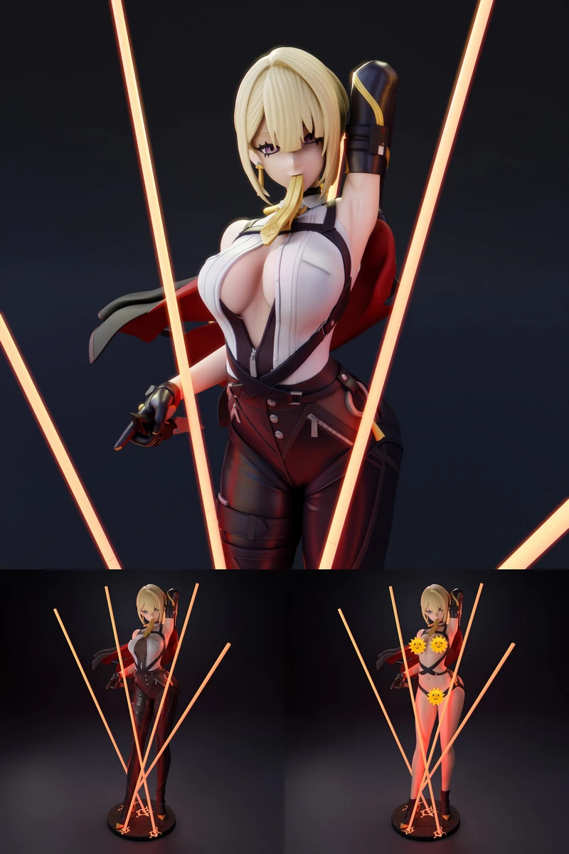 Zenless Zone Zero – Evelyn Chevalier STL model for 3D printing