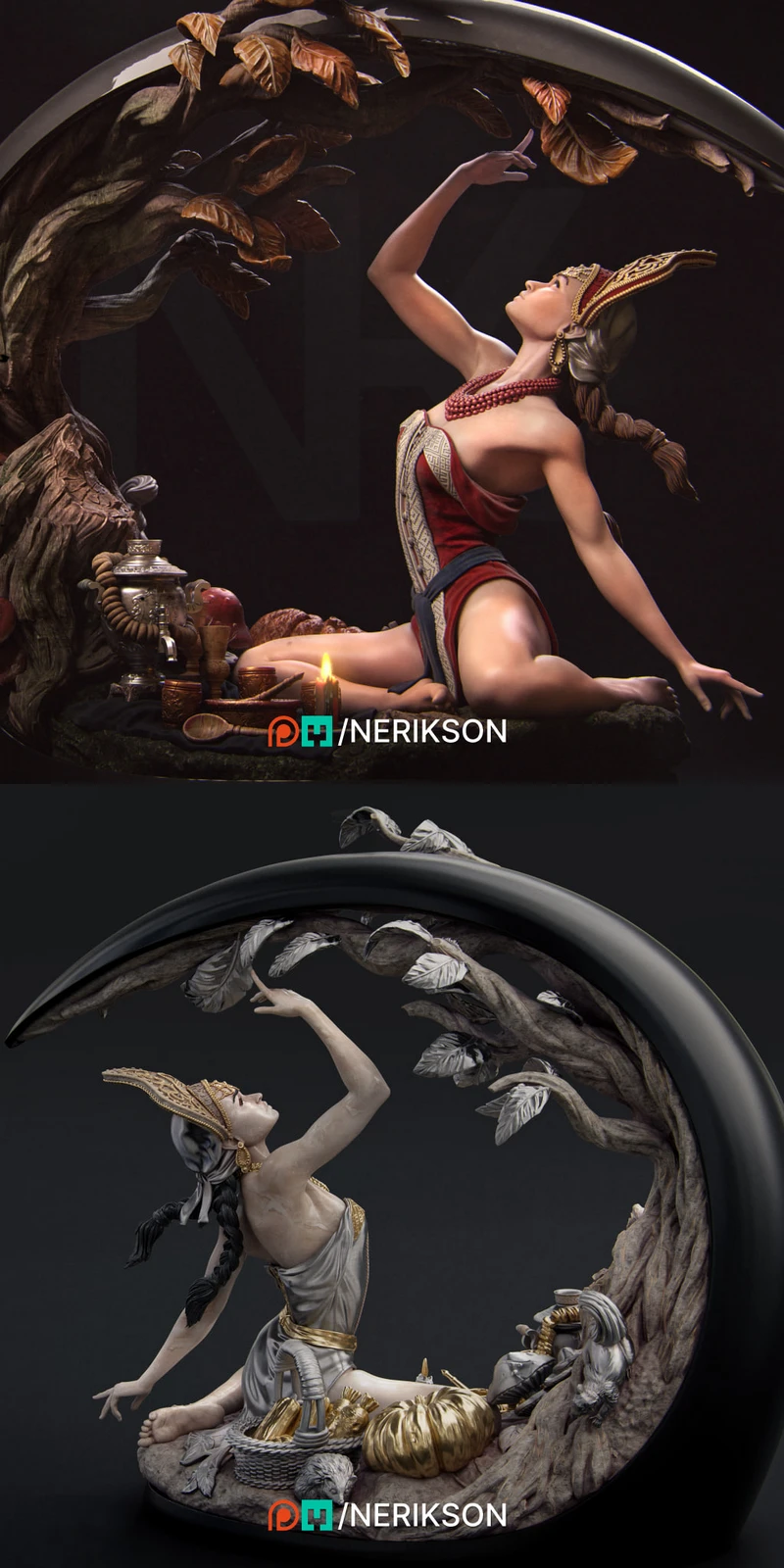 Four Seasons – Autumn STL model for 3D printing