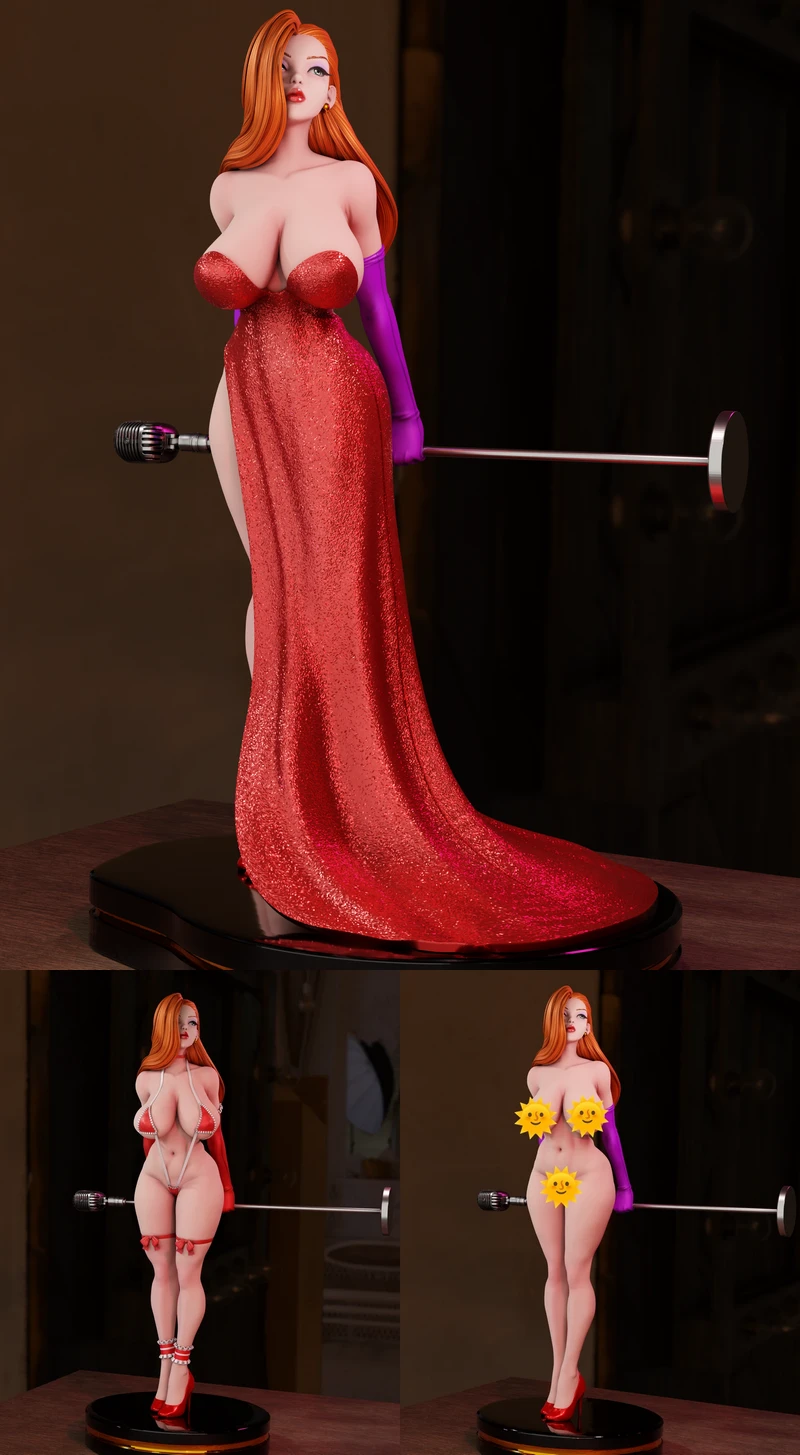 Jessica Rabit extra STL model for 3D printing