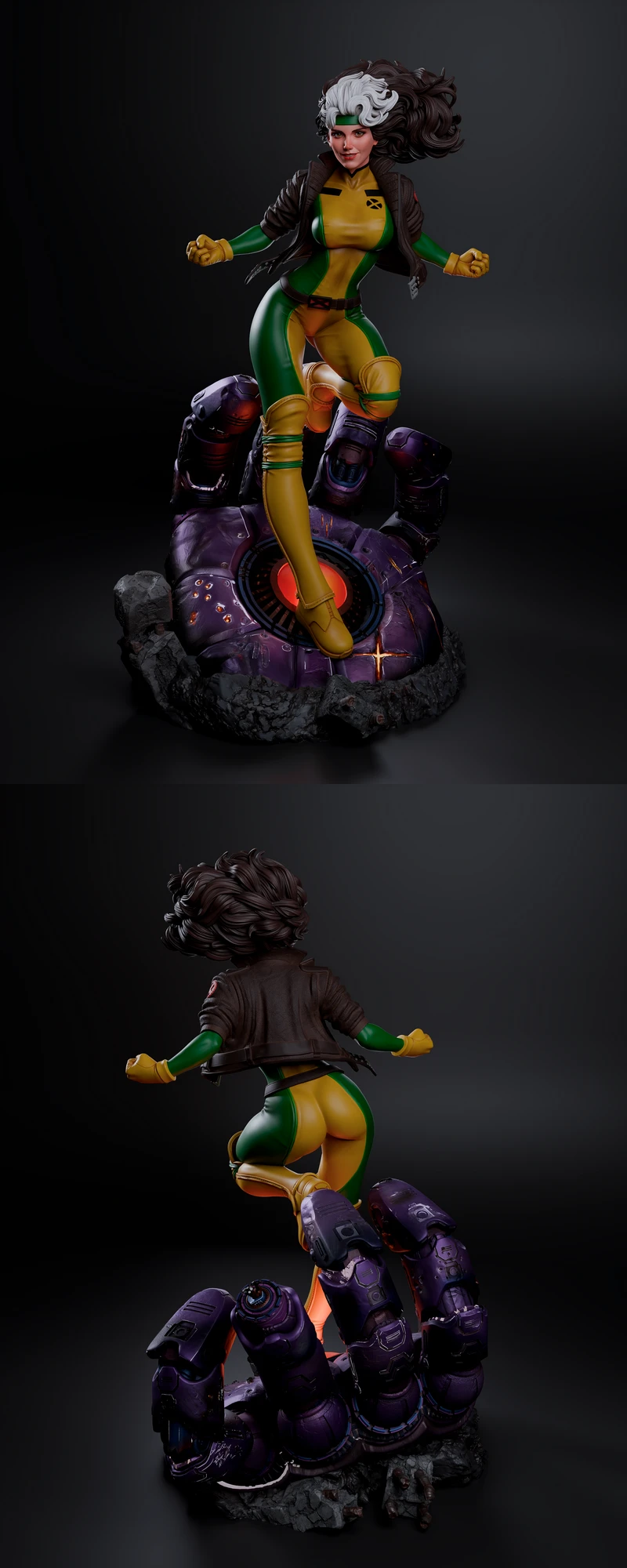 Rogue STL model for 3D printing