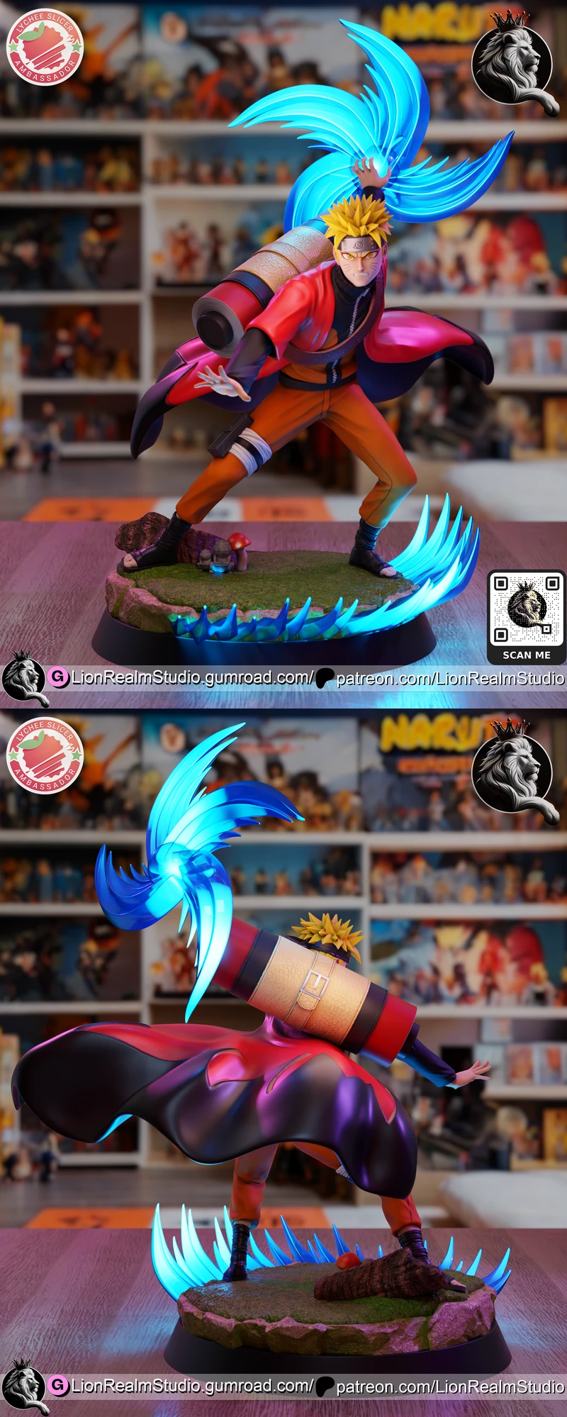 Naruto Uzumaki STL Figure – Shonen Ninja Model STL model for 3D printing