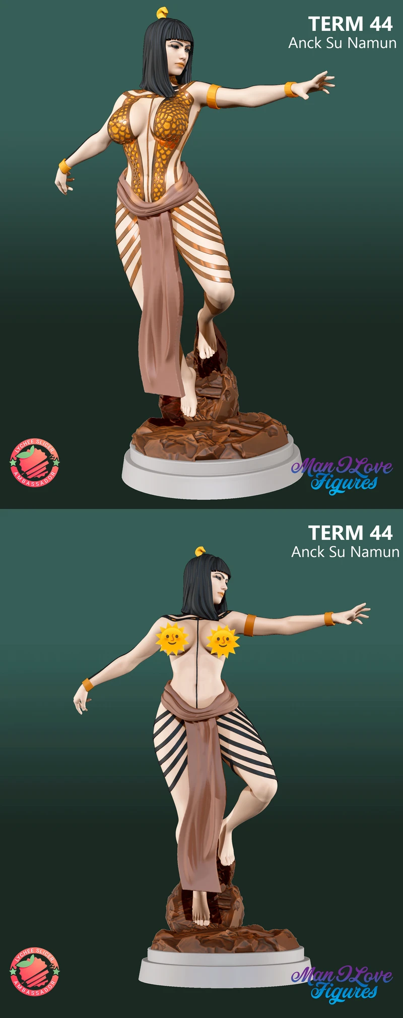 Anck-Su-Namun – The Mummy STL Figure for 3D Printing STL model for 3D printing