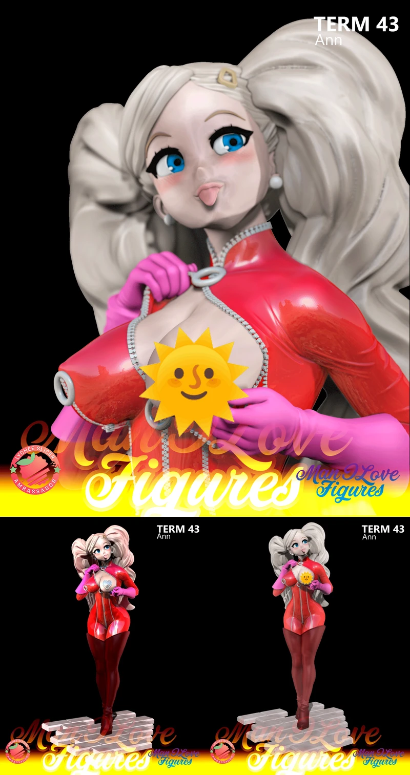 ANN TAKAMAKI – PERSONA 5 STL model for 3D printing