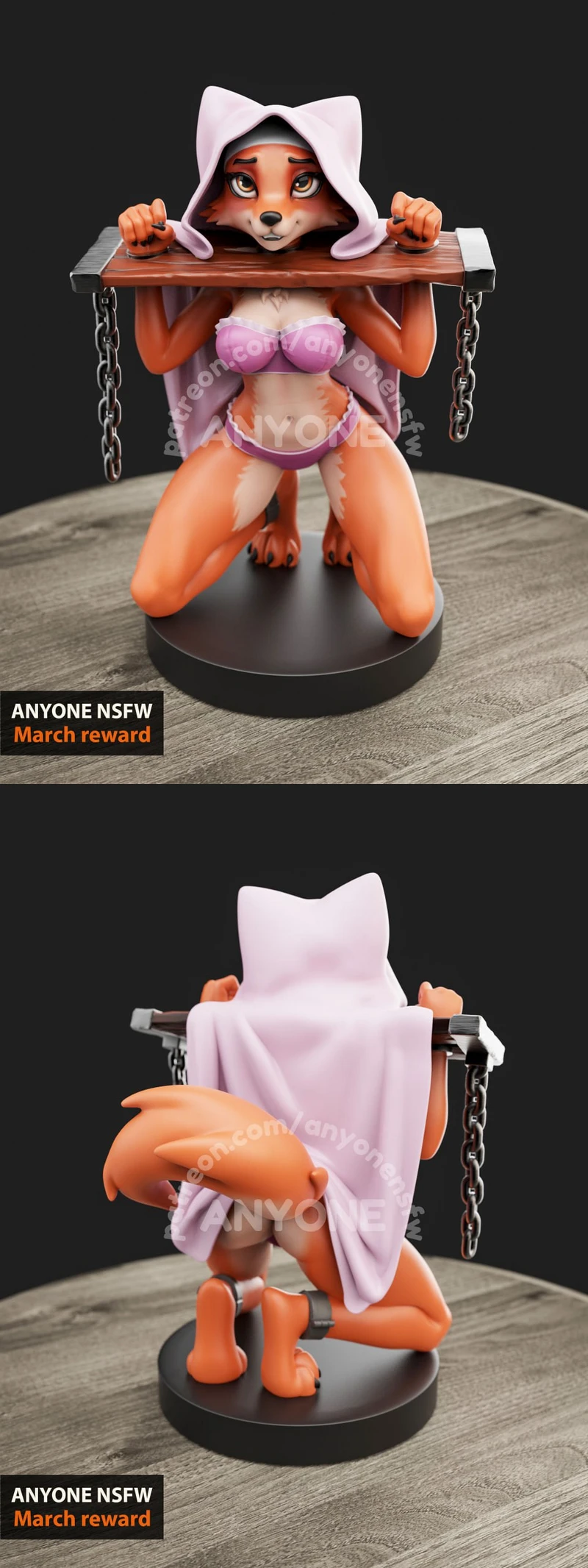 Maid Marian STL model for 3D printing