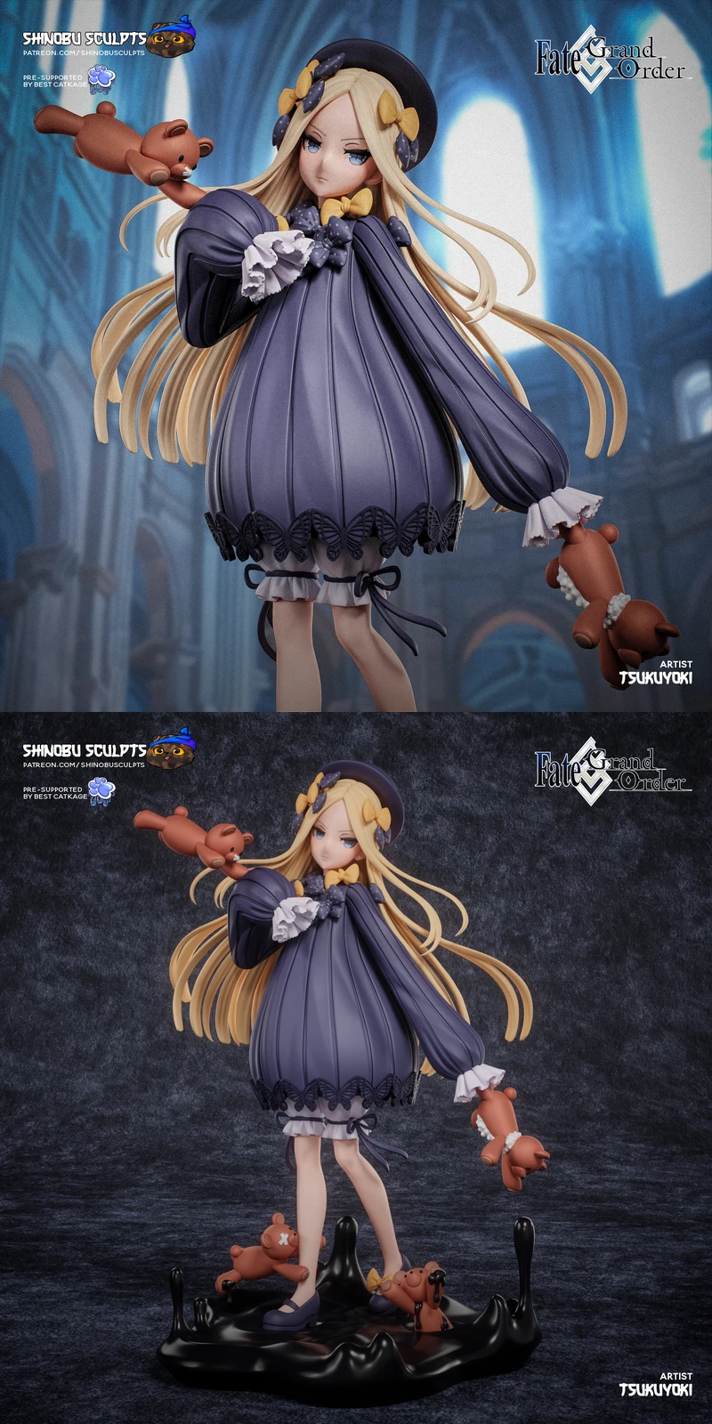 Abigail Williams – Fate/Grand Order STL model for 3D printing