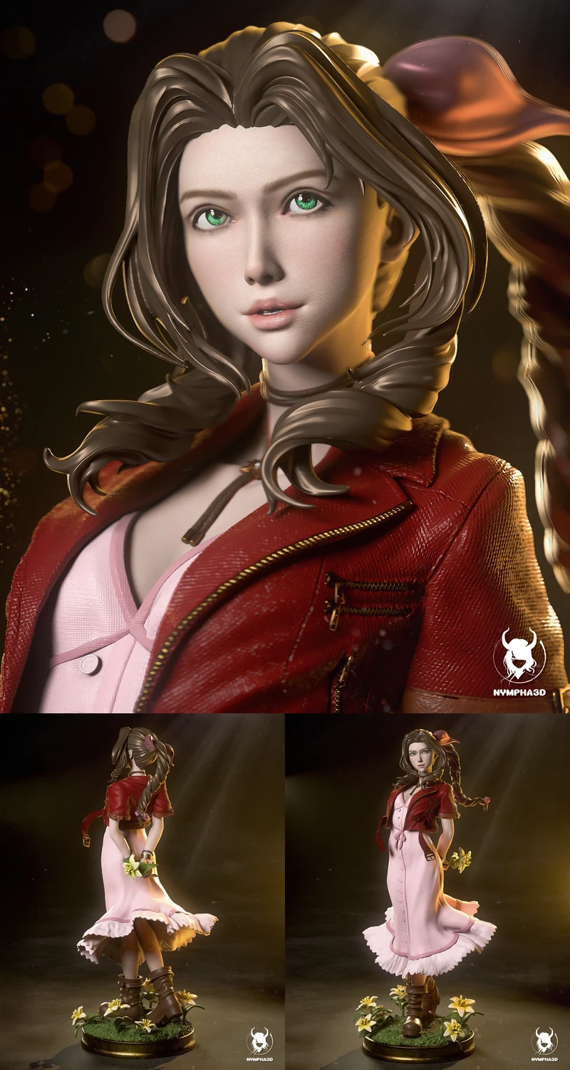Aerith Standard (Final Fantasy VII) STL model for 3D printing