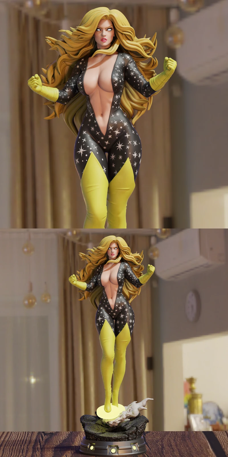 Aleta Ogord – Marvel STL Figure for 3D Printing STL model for 3D printing