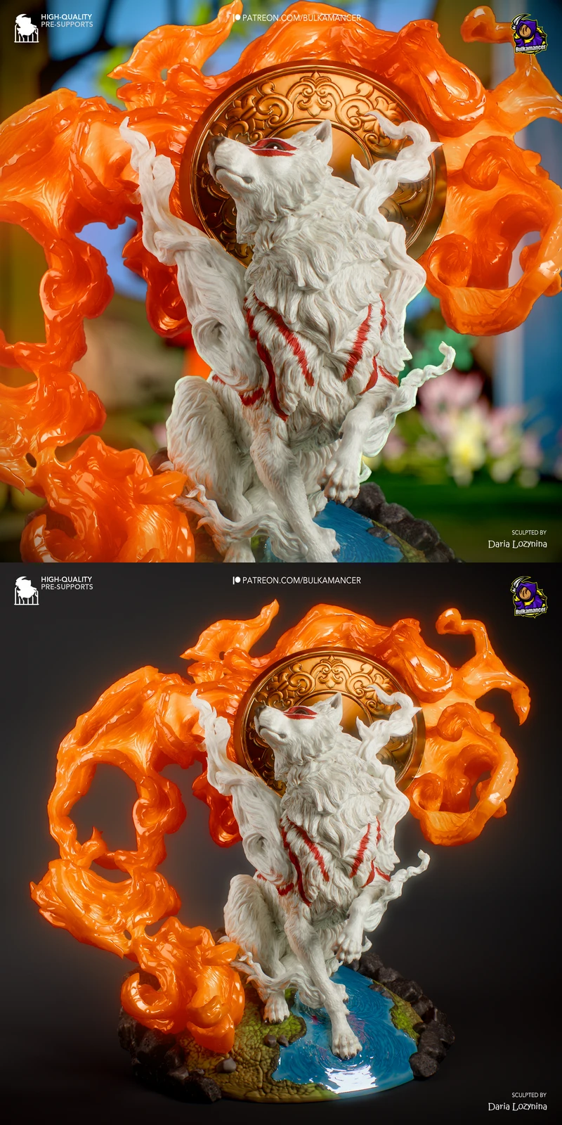 Amaterasu – Okami STL model for 3D printing