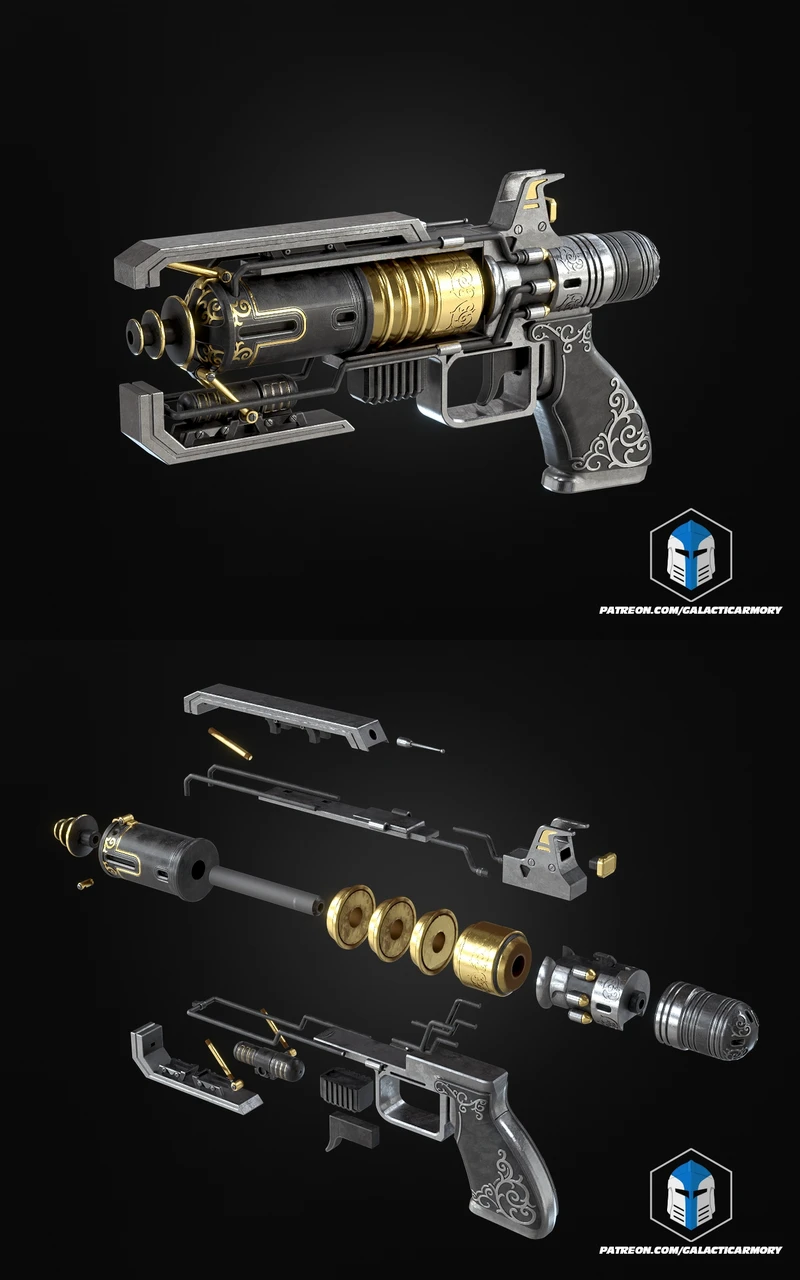 Apex Legends Wingman STL model for 3D printing