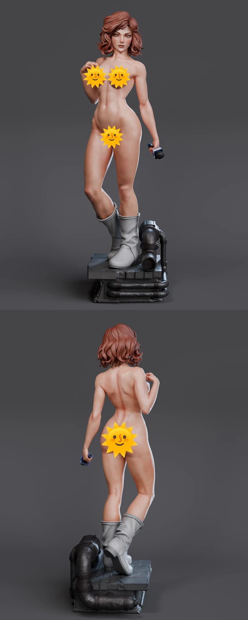April O’Neil extra STL model for 3D printing