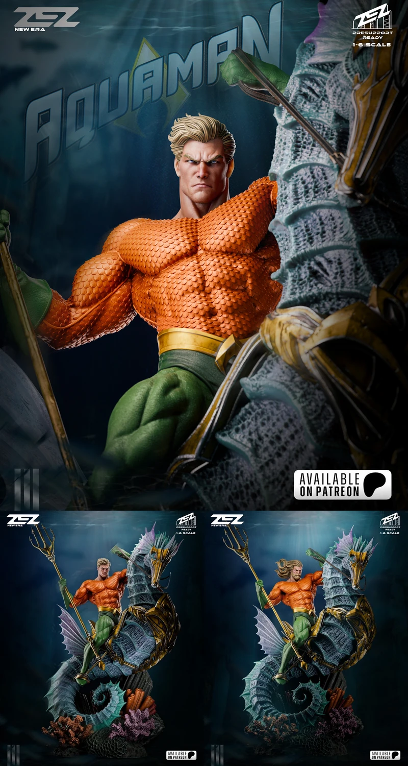 Aquaman STL model for 3D printing