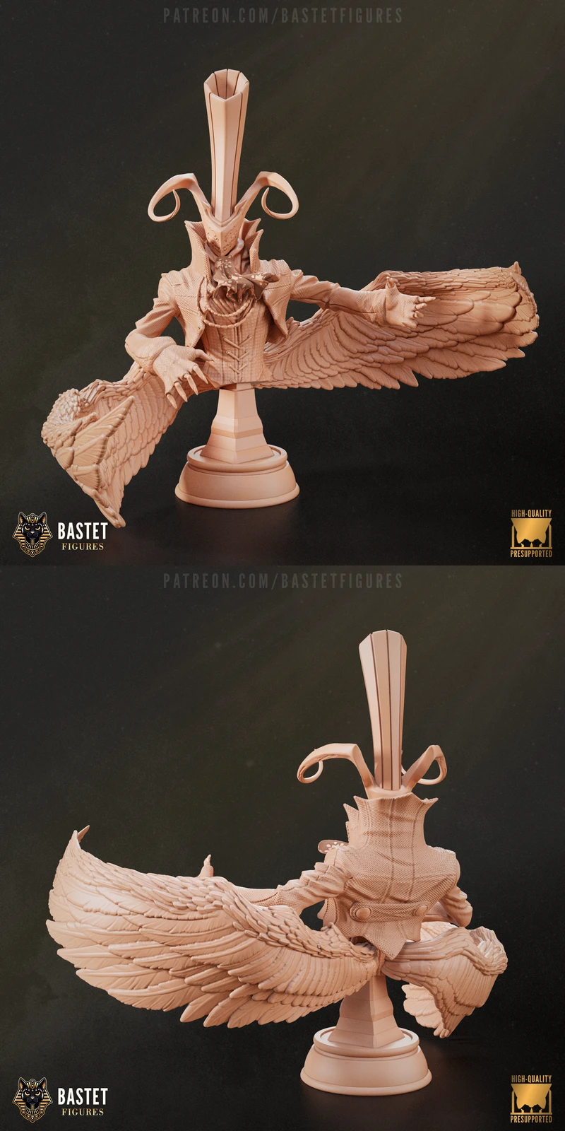 Arsene Bust – Persona 5 STL model for 3D printing