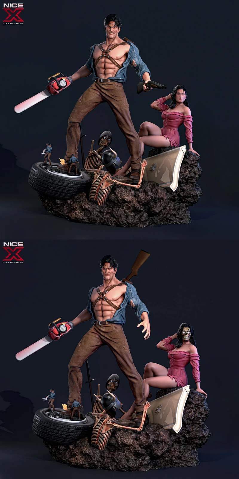 Ash Williams STL File – Evil Dead 3D Printable Figure STL model for 3D printing