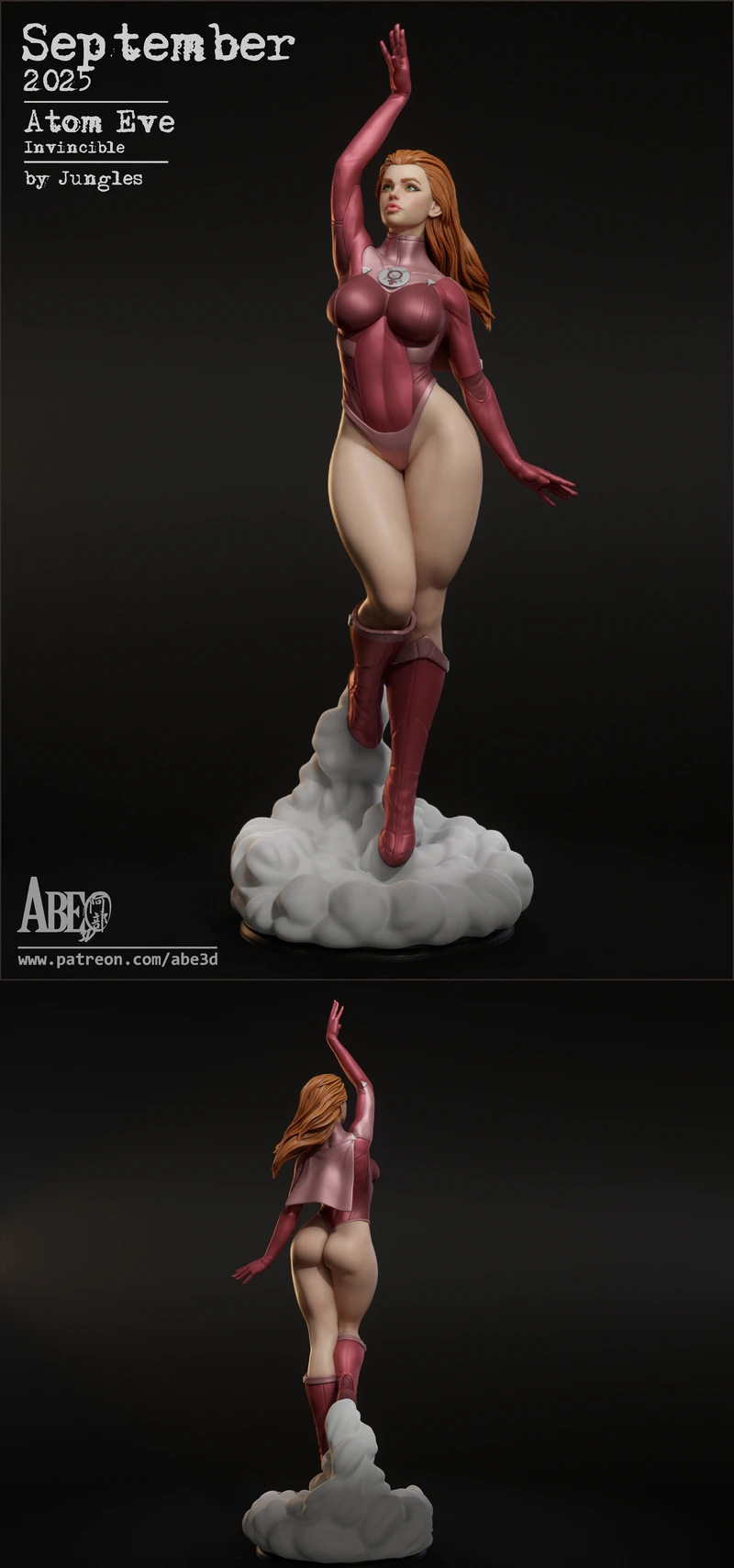 Eve Atom STL 3D Printable Figure STL model for 3D printing