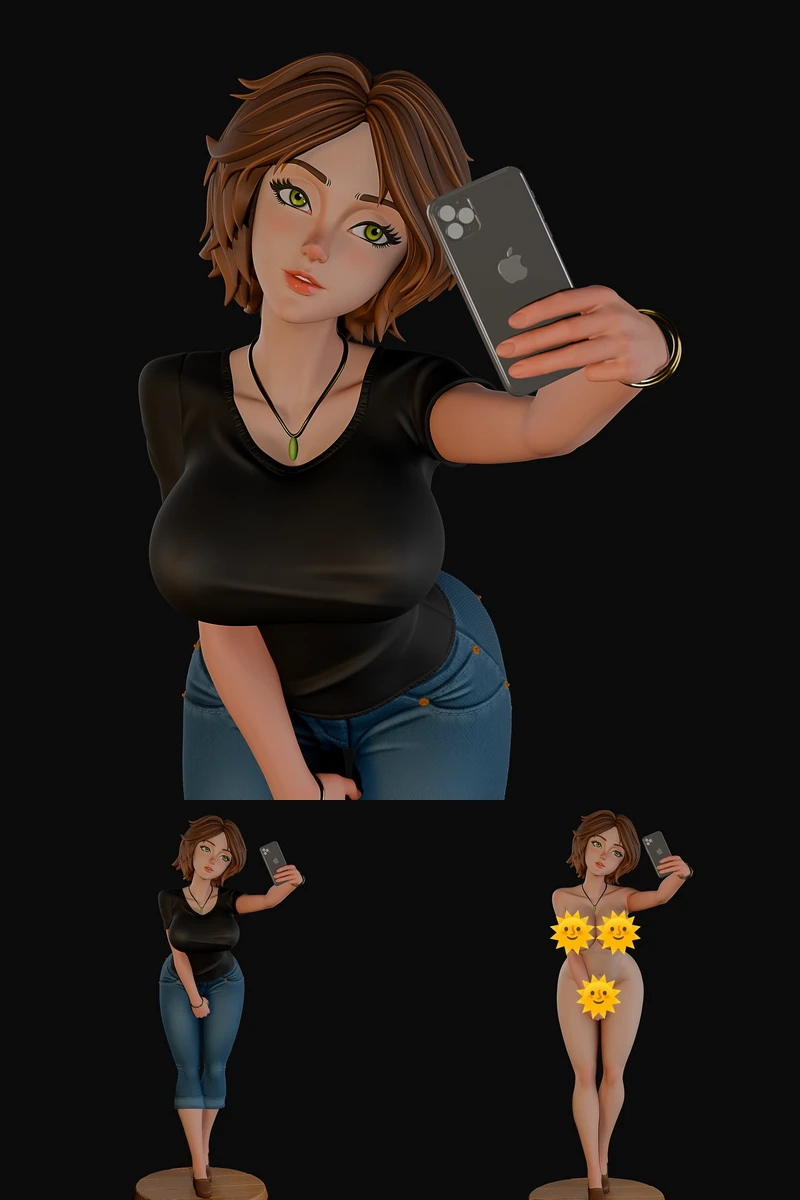Aunt Cass Big Hero 6 STL model for 3D printing