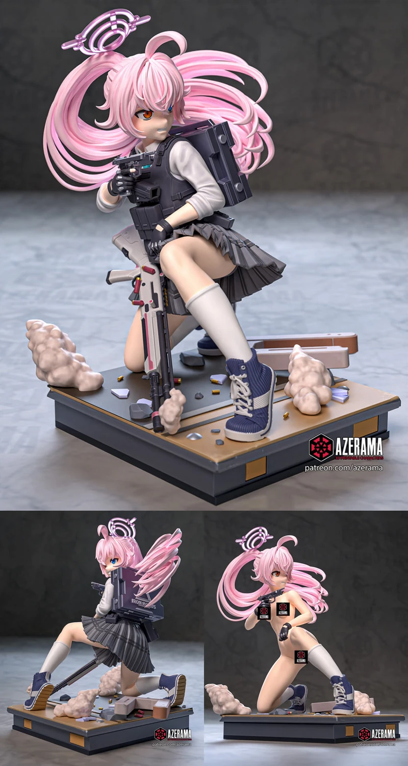 Blue Archive – Takanashi Hoshino STL model for 3D printing