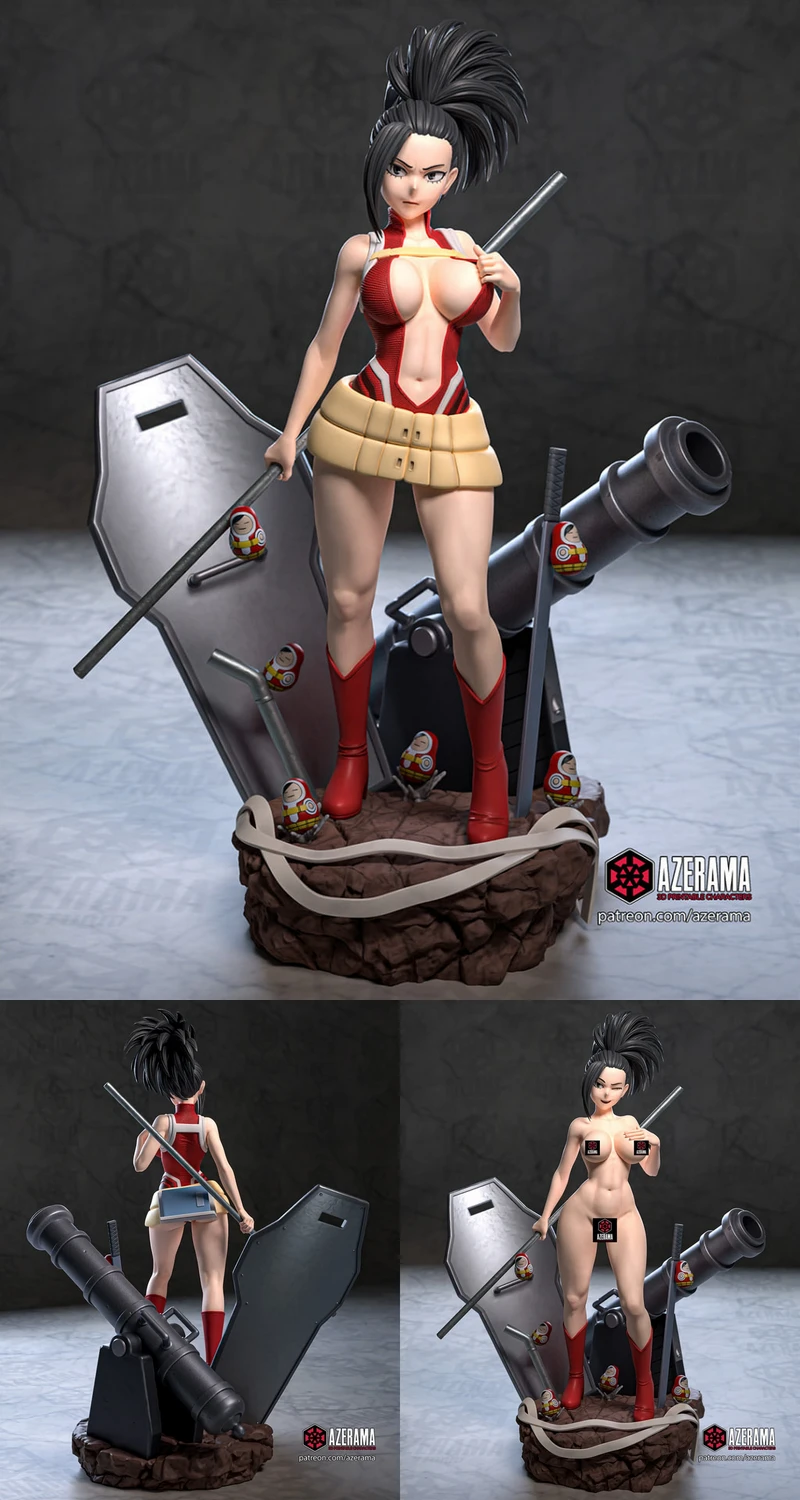 My Hero Academia – Momo Yaoyorozu STL model for 3D printing