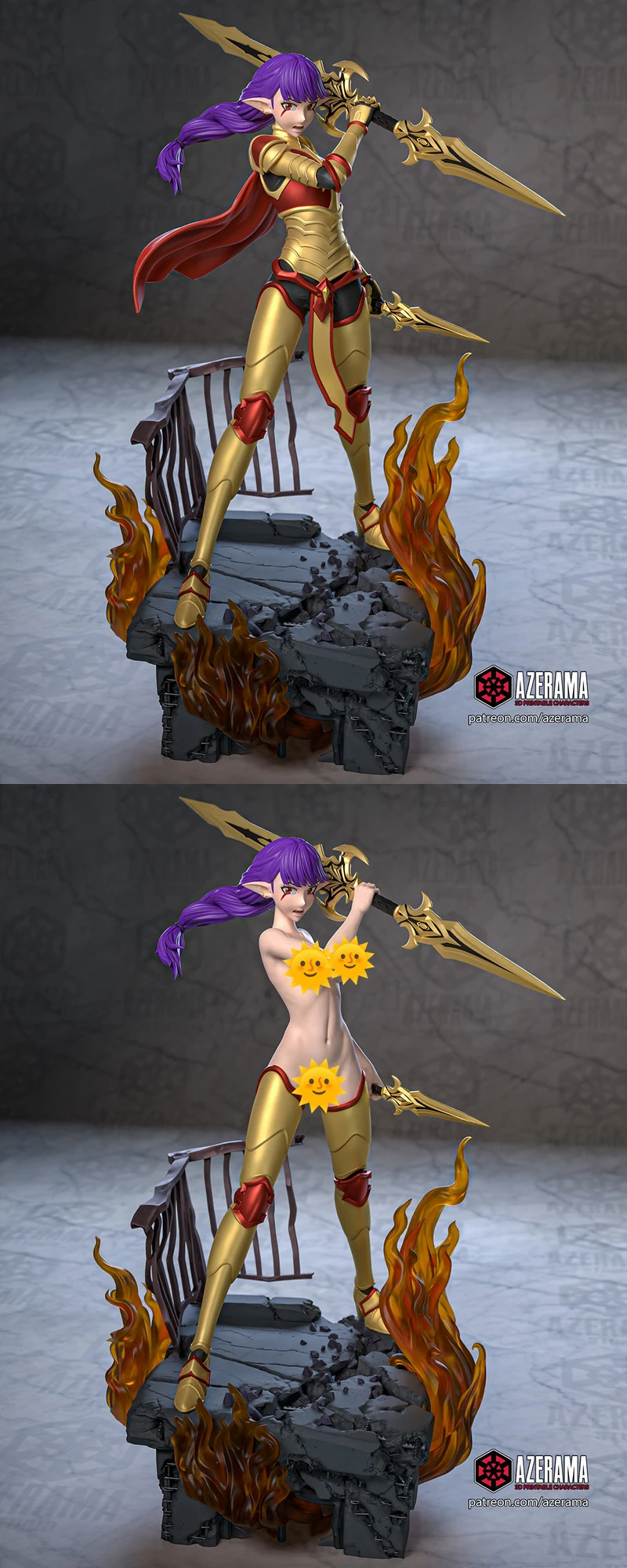 Solo Leveling – Esil Radiru extra STL model for 3D printing