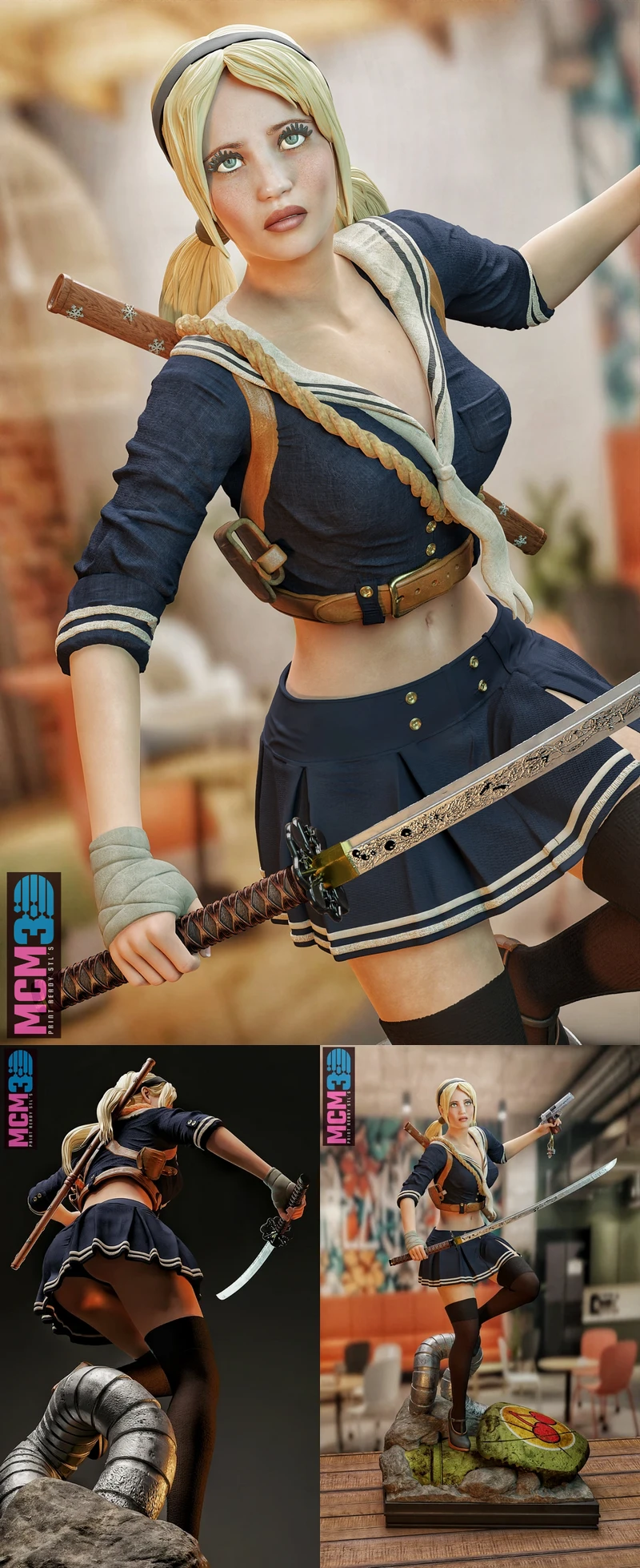 Baby Doll – Sucker Punch STL model for 3D printing