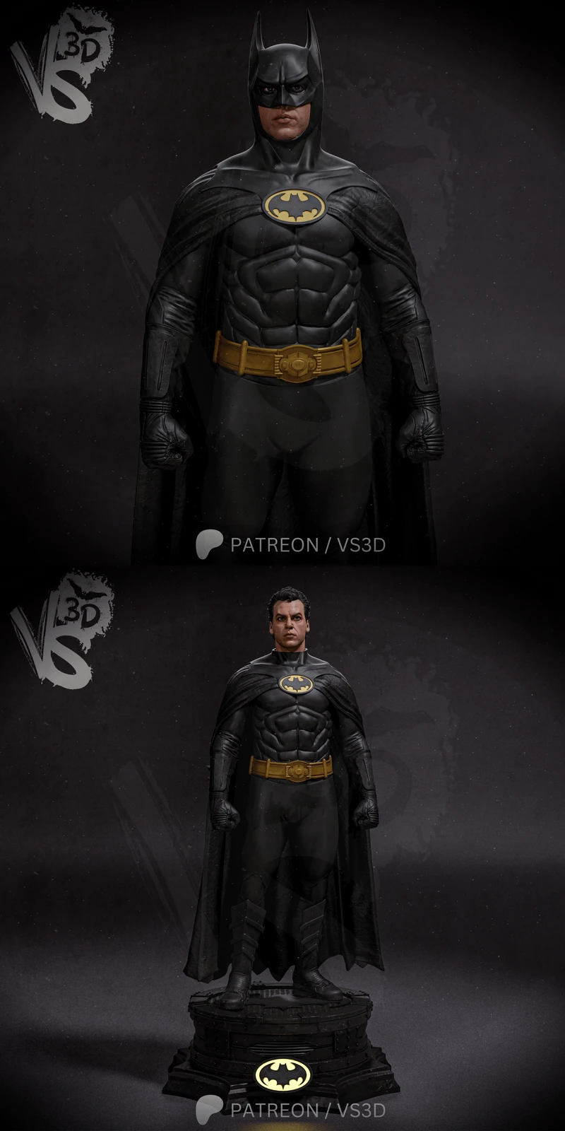 Batman 1989 – Solo STL model for 3D printing