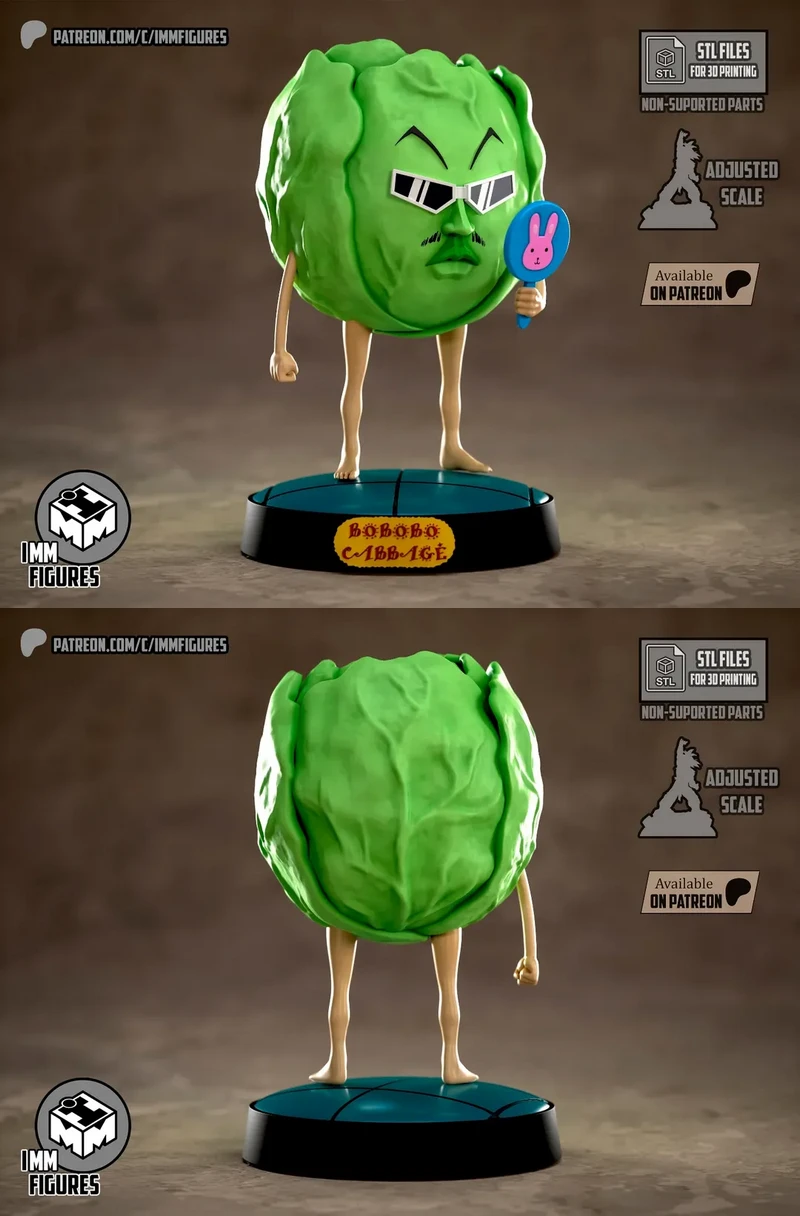 Bobobo STL File for 3D Printing STL model for 3D printing