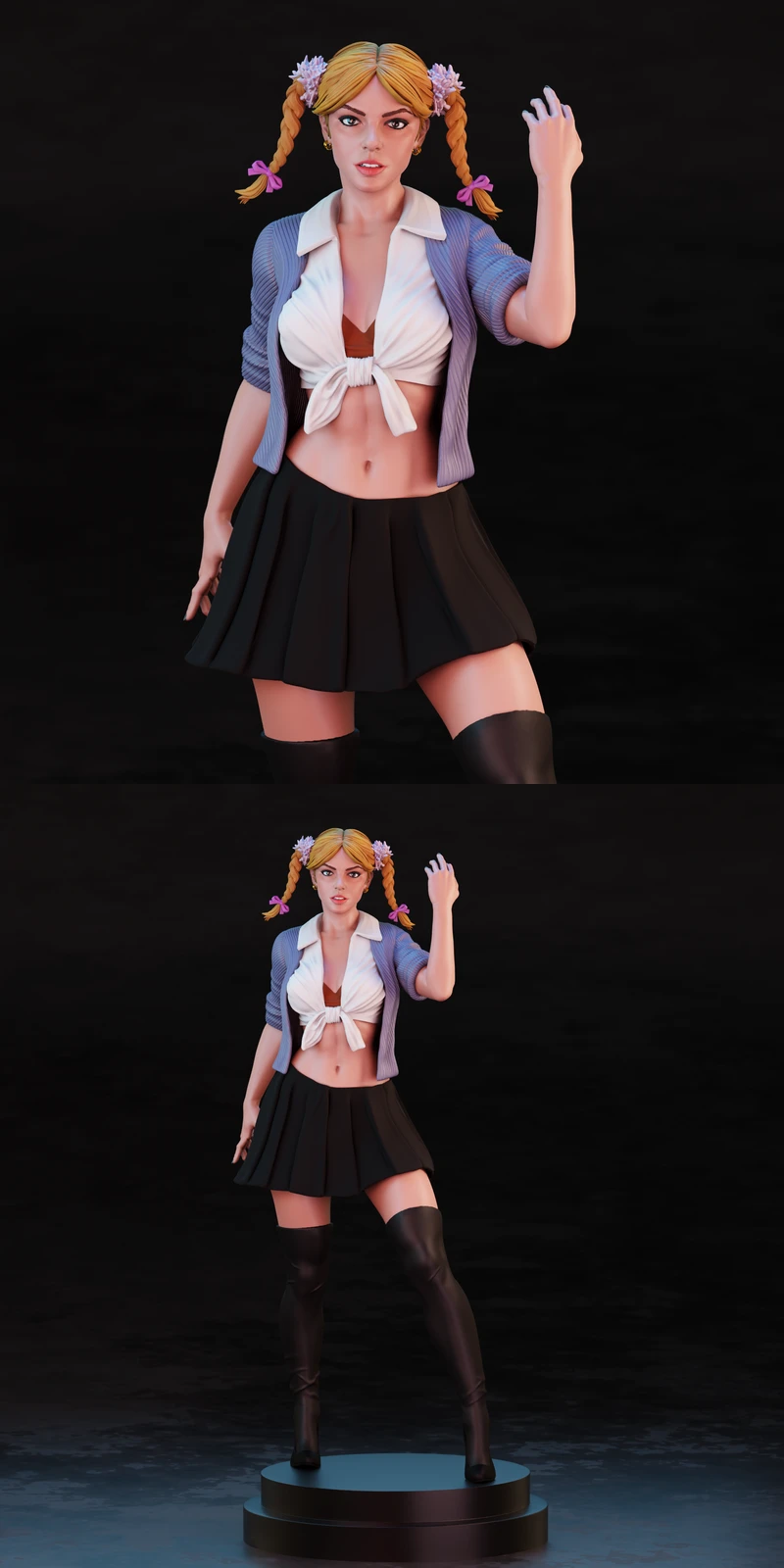 Britney Spears Figure STL model for 3D printing