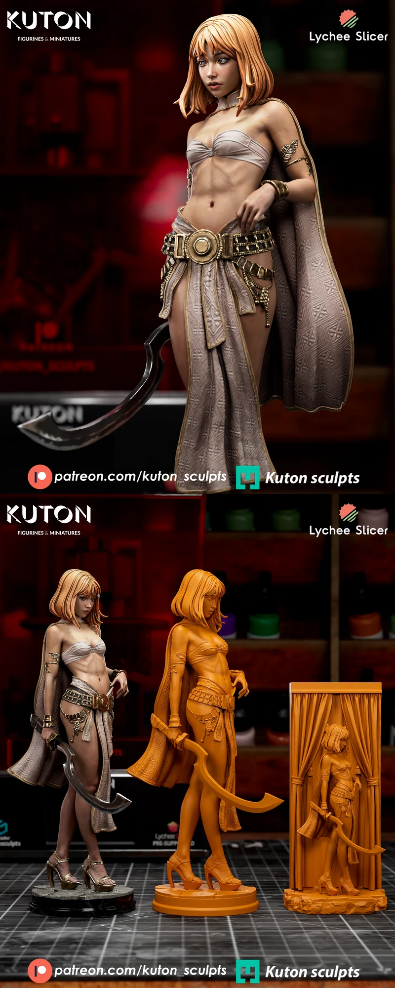 Brunhild STL model for 3D printing