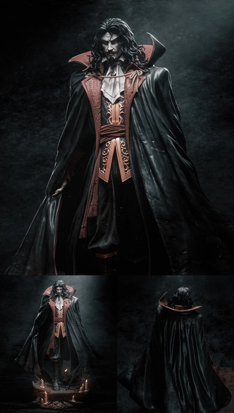 Castlevania – Dracula STL model for 3D printing