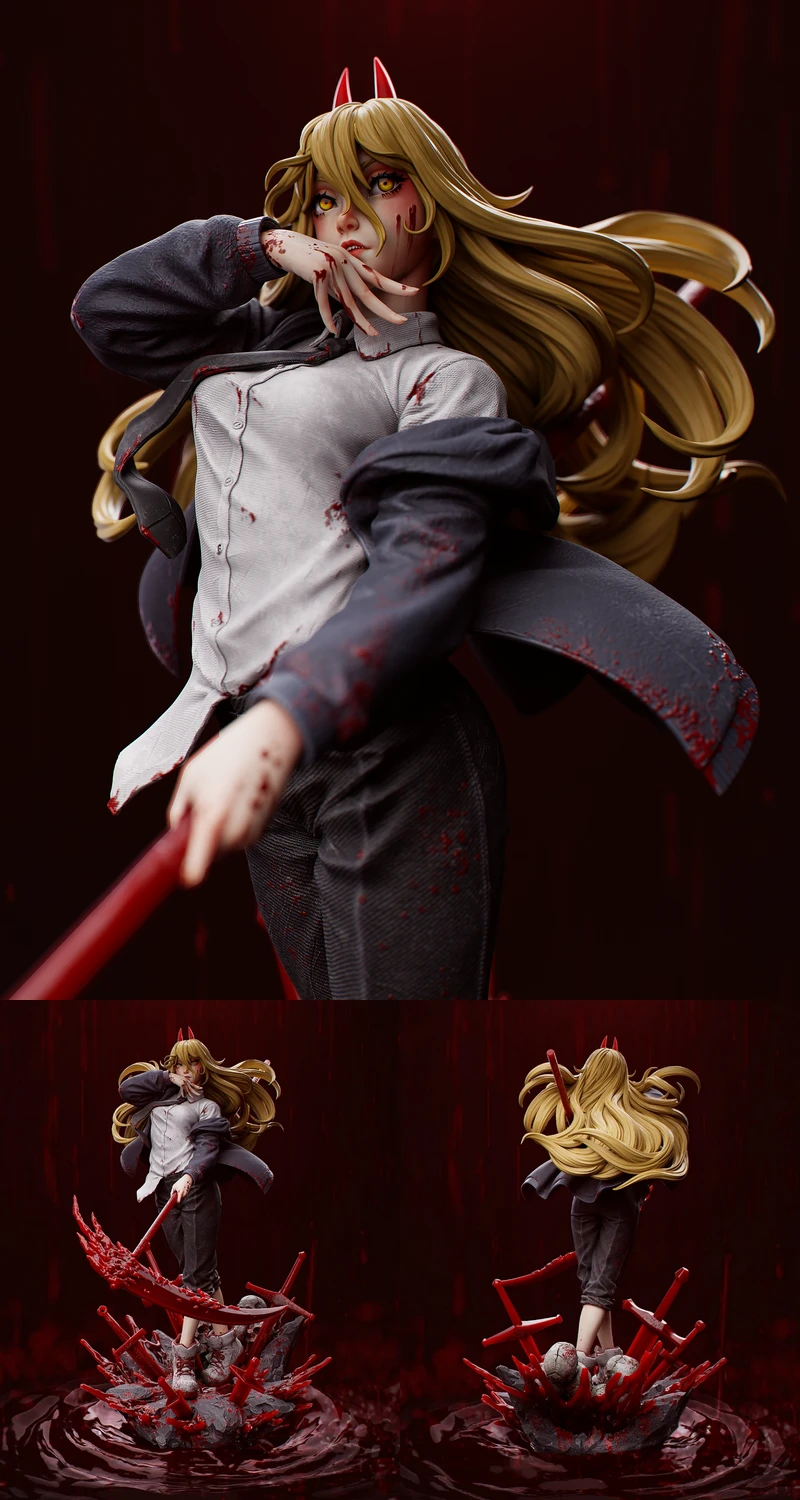 Chainsaw Man – Power STL model for 3D printing