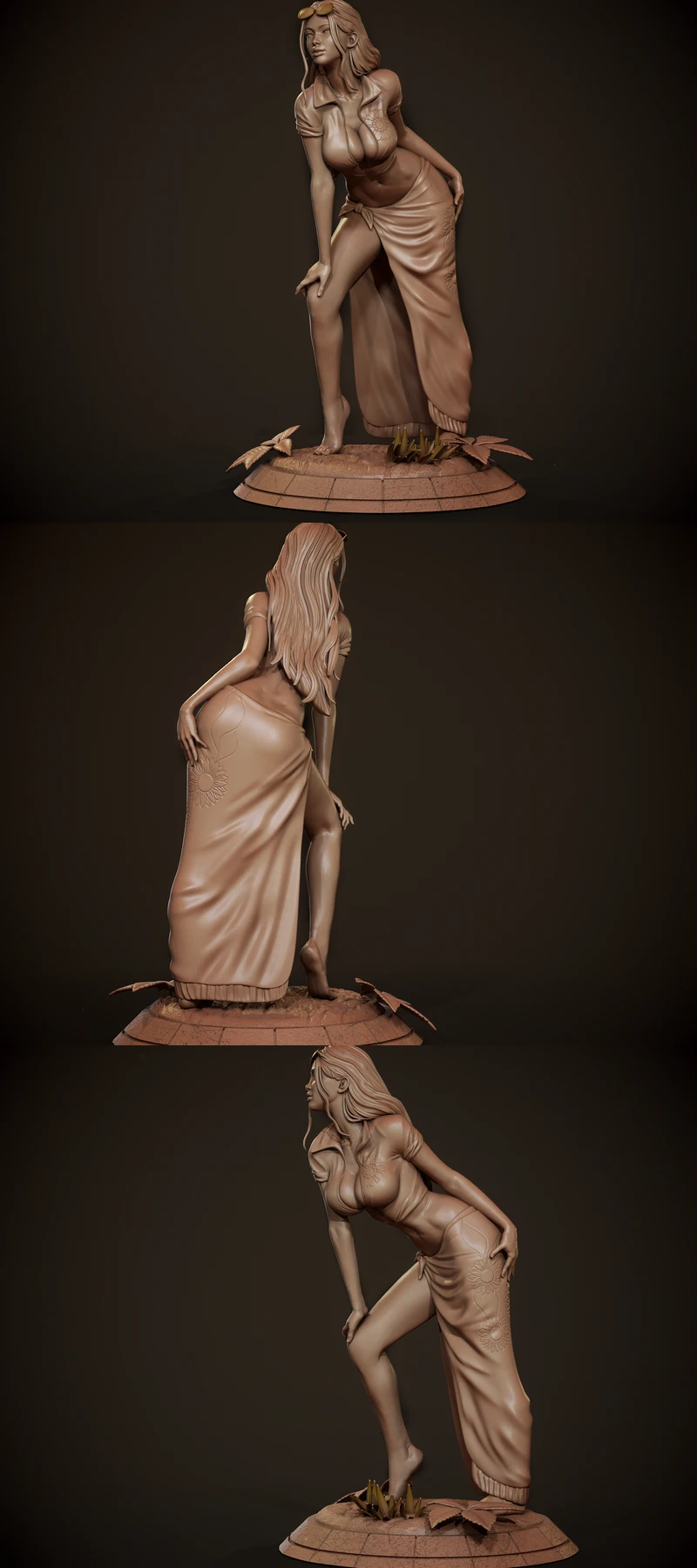 One Piece – Nico Robin STL model for 3D printing