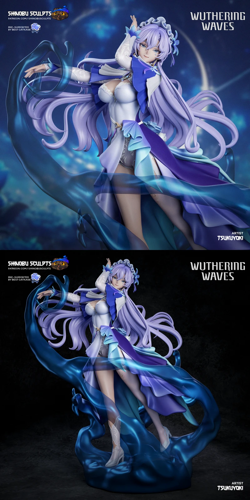 Cantarella – Wuthering Waves STL model for 3D printing