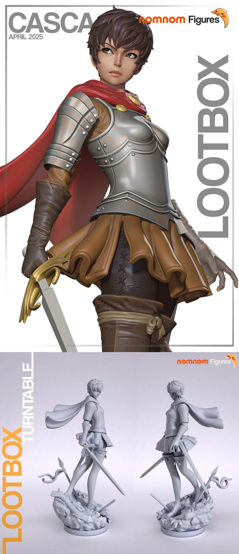Casca – Berserk STL model for 3D printing