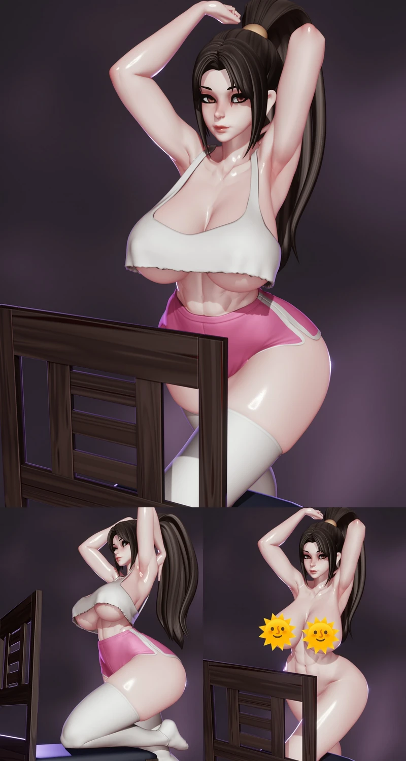 Casual Mai STL model for 3D printing
