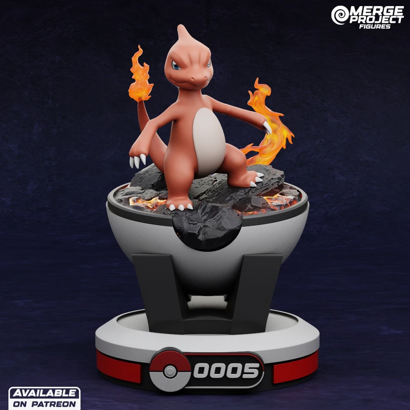 Charmeleon STL model for 3D printing