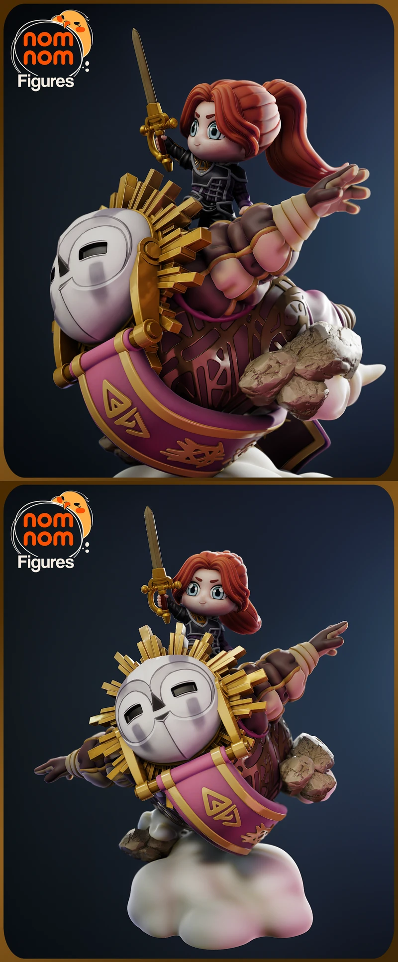 Chibi Esquie STL Figure – Clair Obscur: Expedition 33 STL model for 3D printing