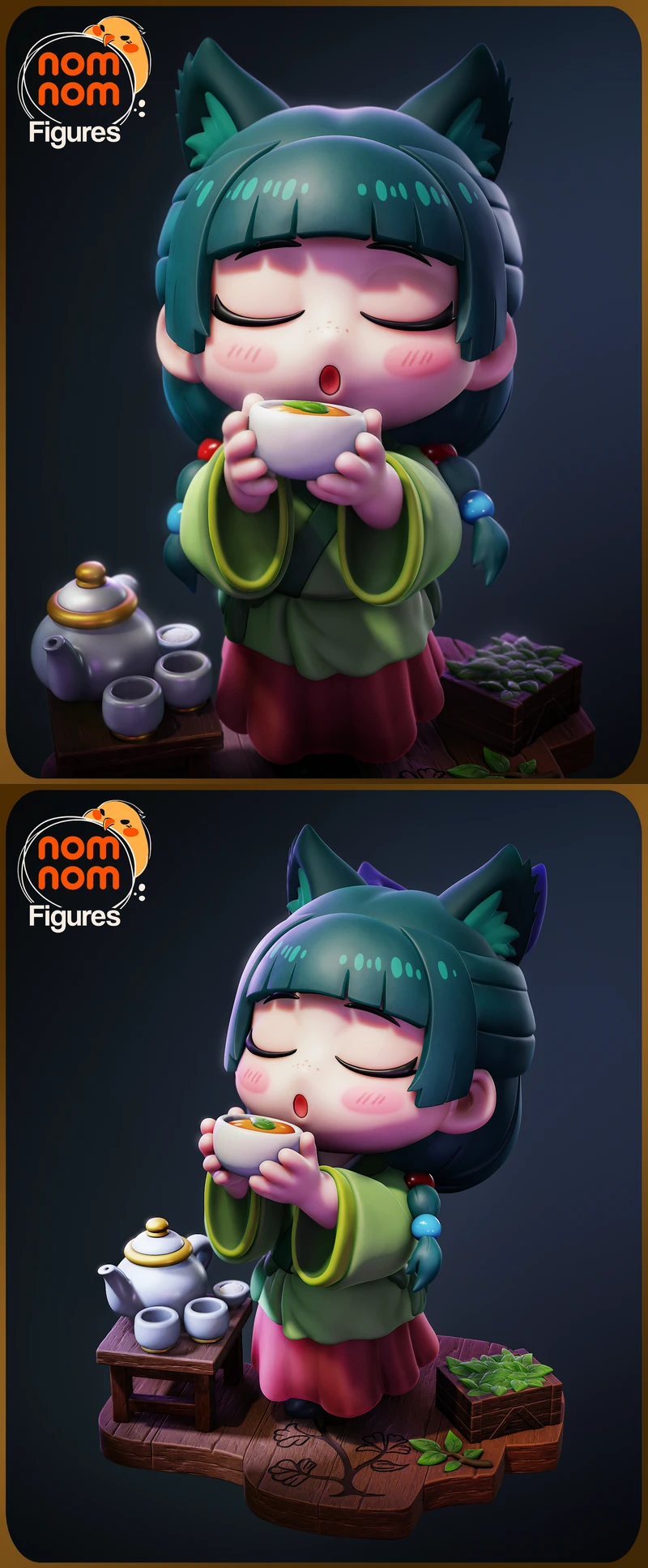 Chibi Maomao – Apothecary Diaries STL Figure STL model for 3D printing