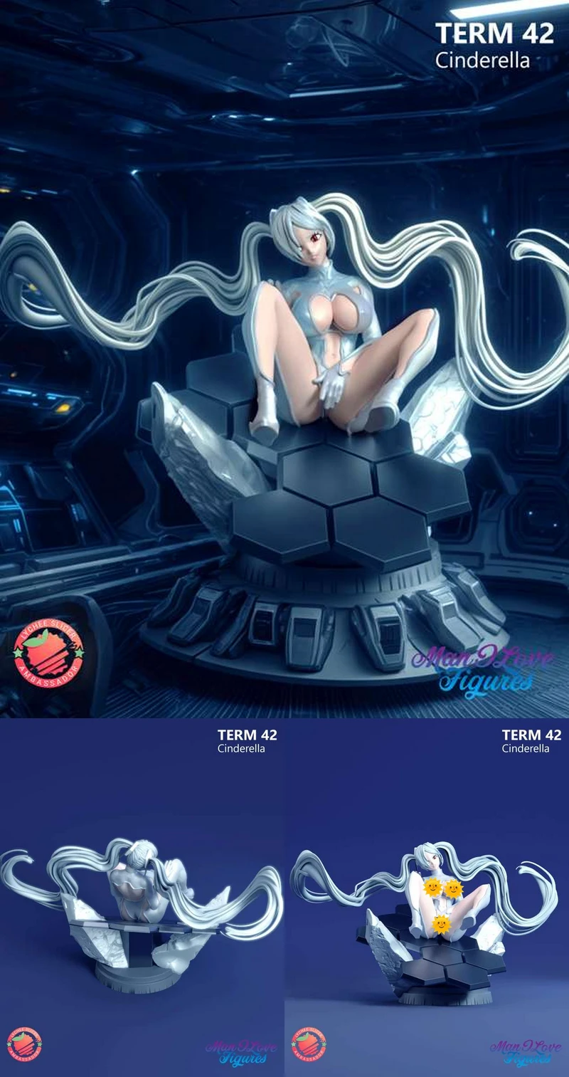 Cinderella STL model for 3D printing