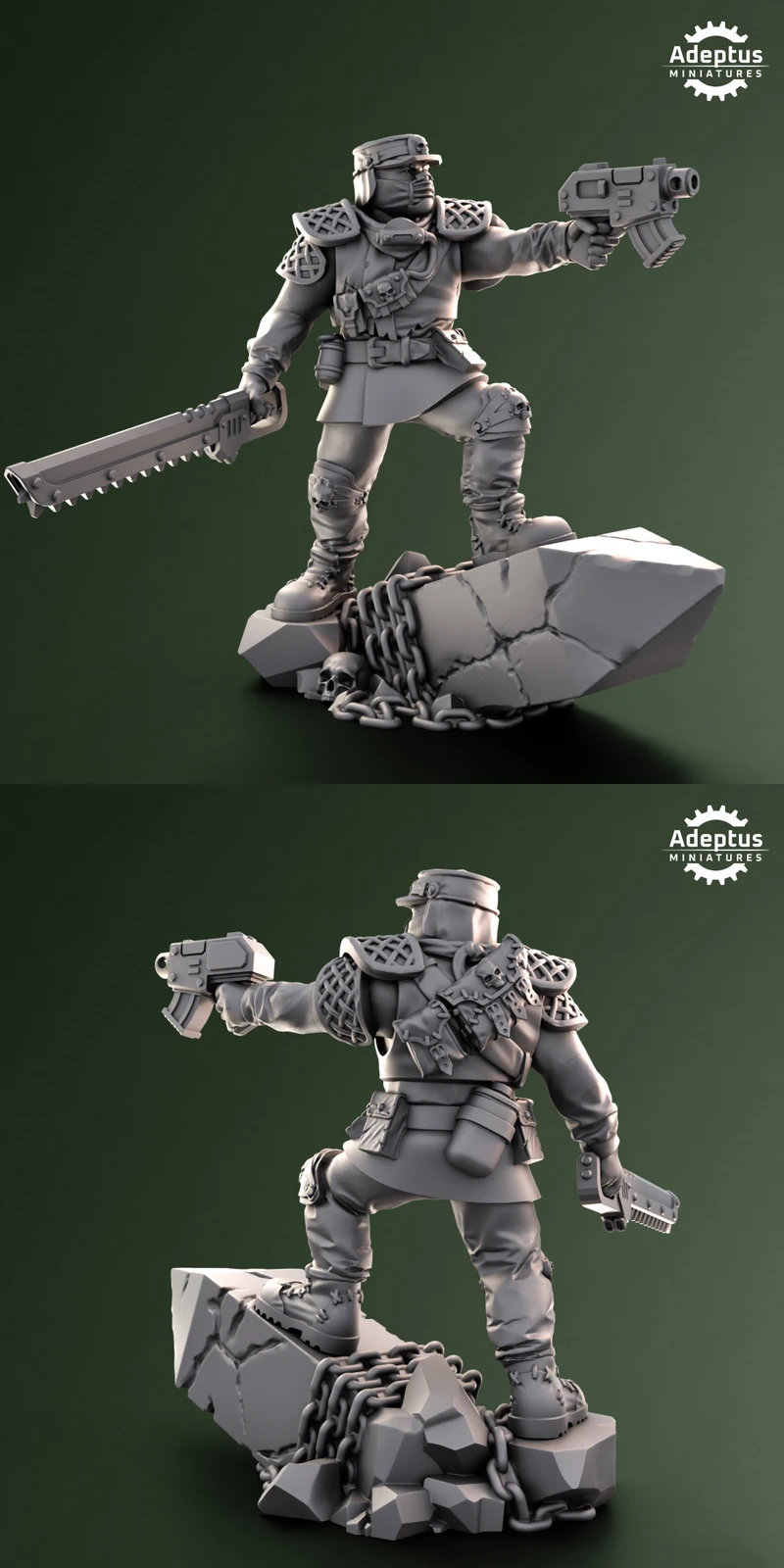 Commander Sunscorch Regiment A-1.114 STL model for 3D printing