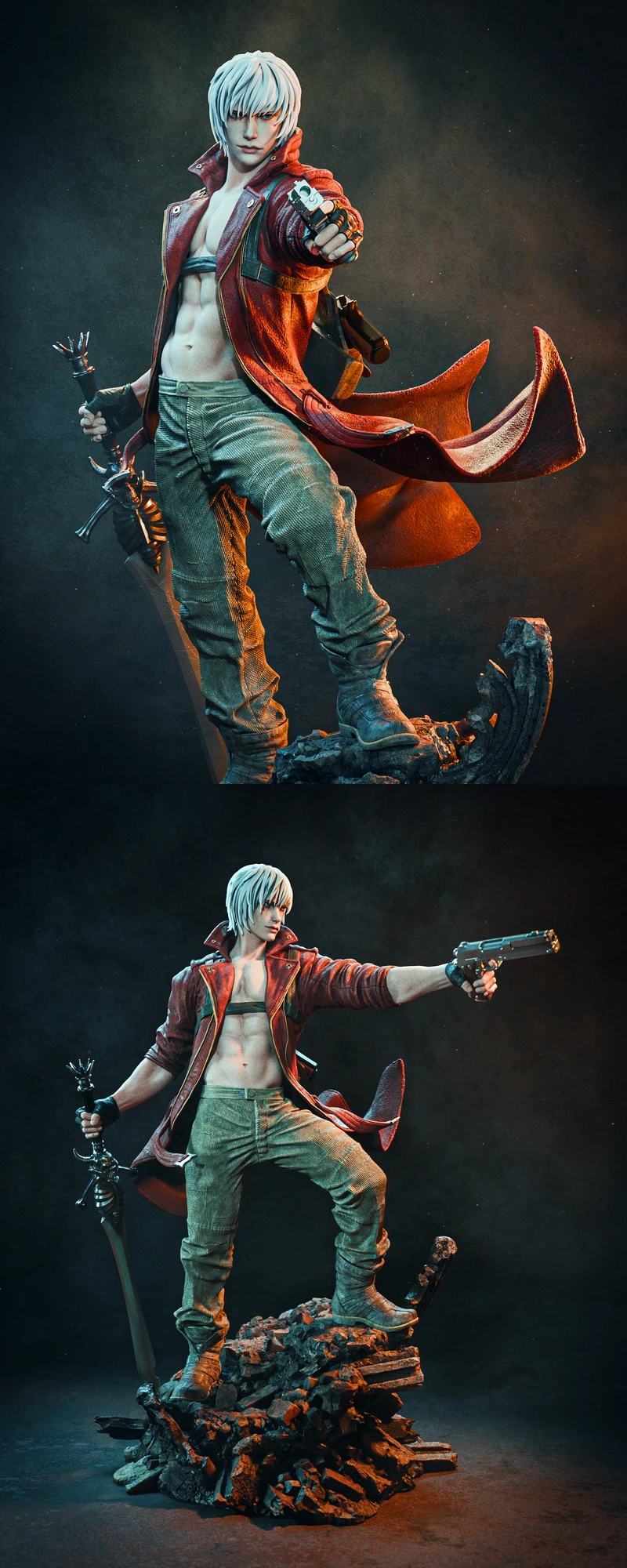 Dante – Devil May Cry STL Figure for 3D Printing STL model for 3D printing
