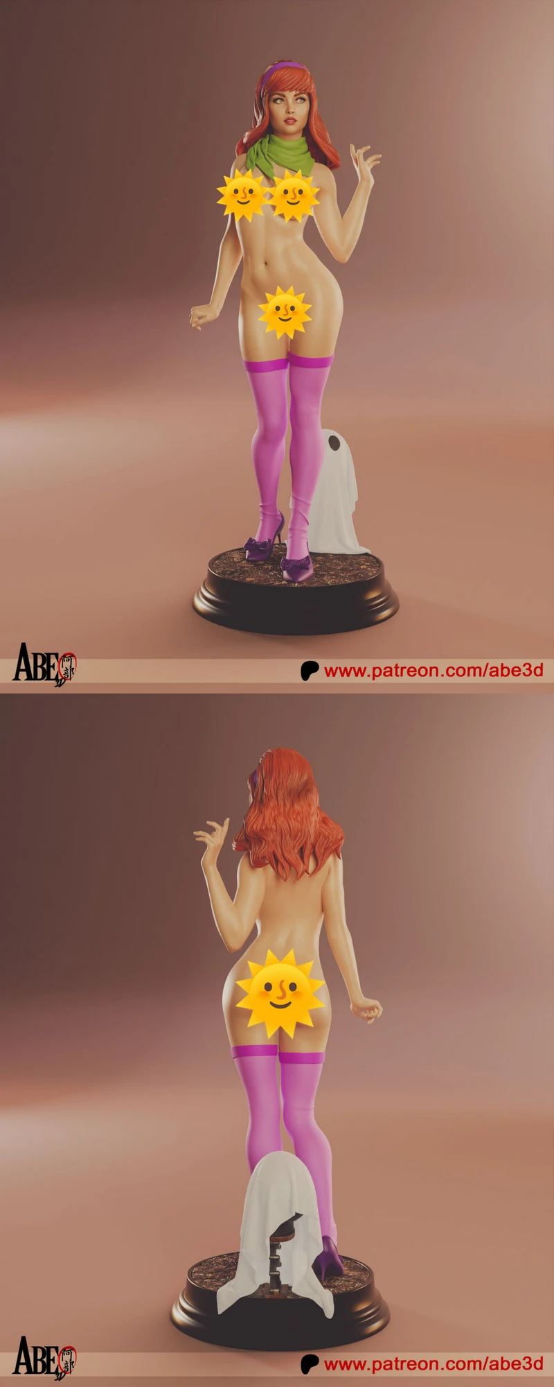 Daphne extra STL model for 3D printing