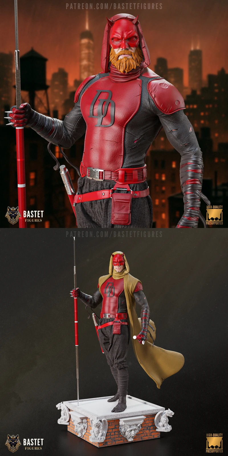 Daredevil – Marvel STL model for 3D printing