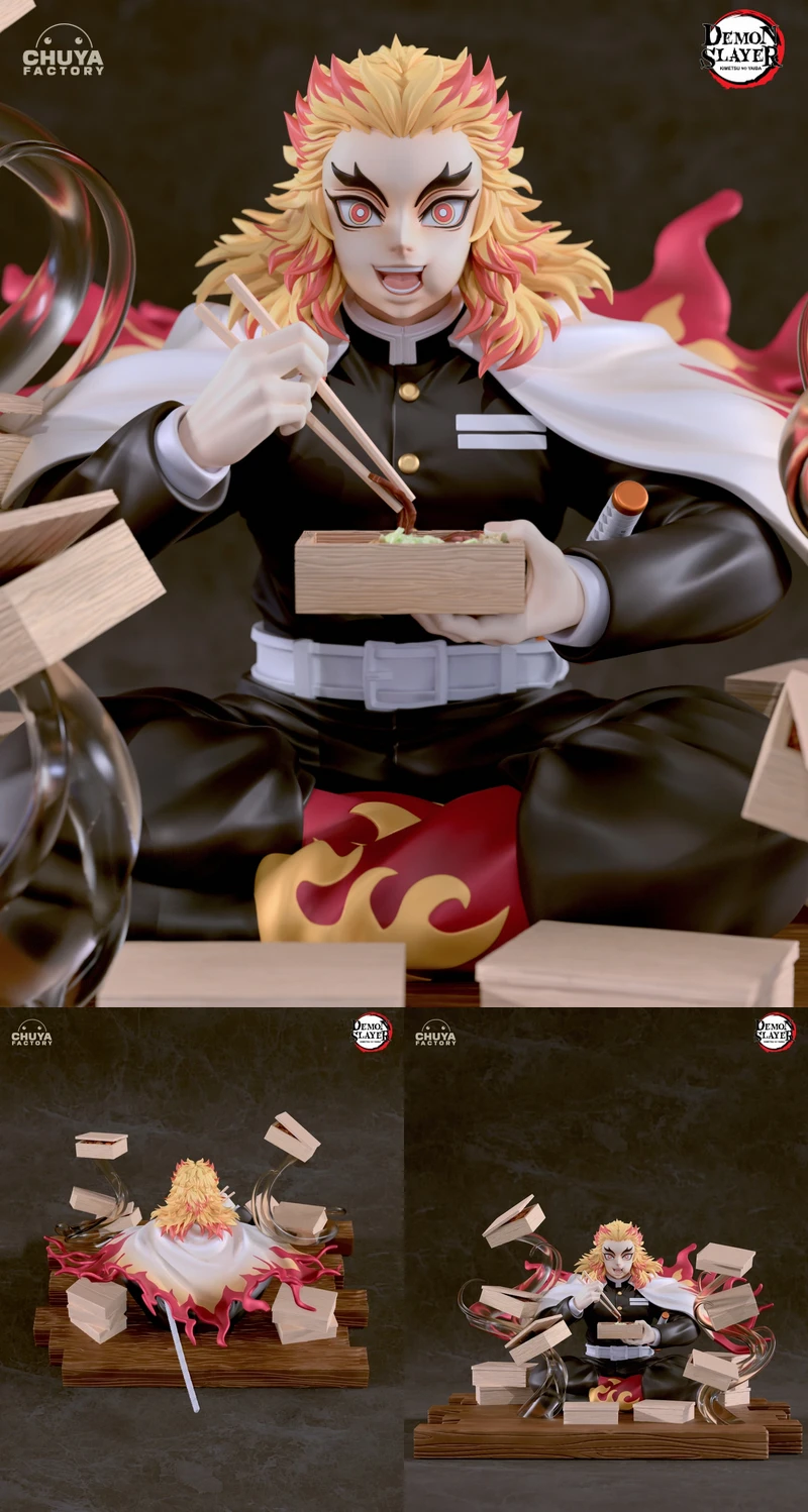 Demon Slayer – Rengoku Figure STL STL model for 3D printing