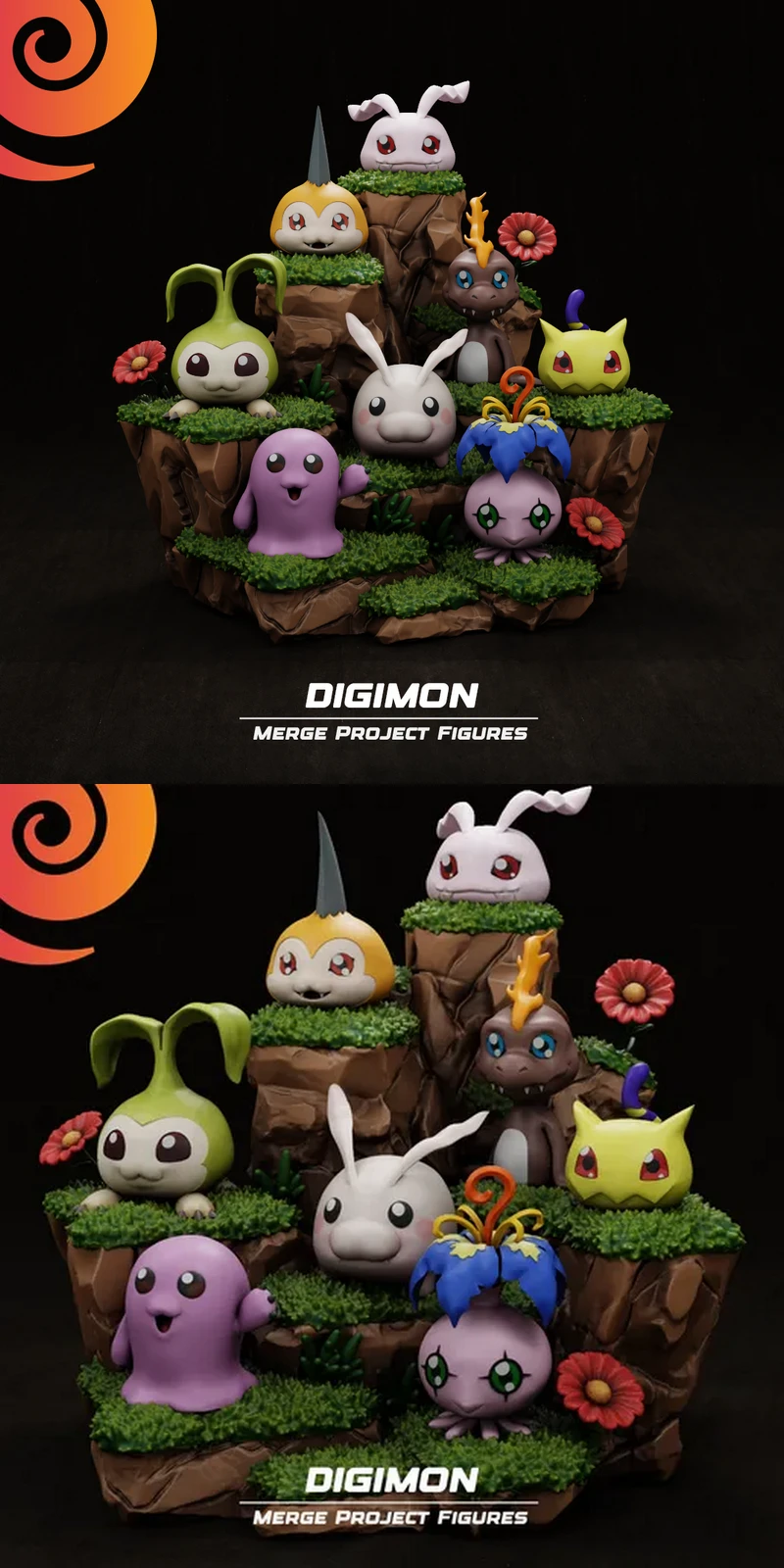 Digimon – Diorama STL model for 3D printing