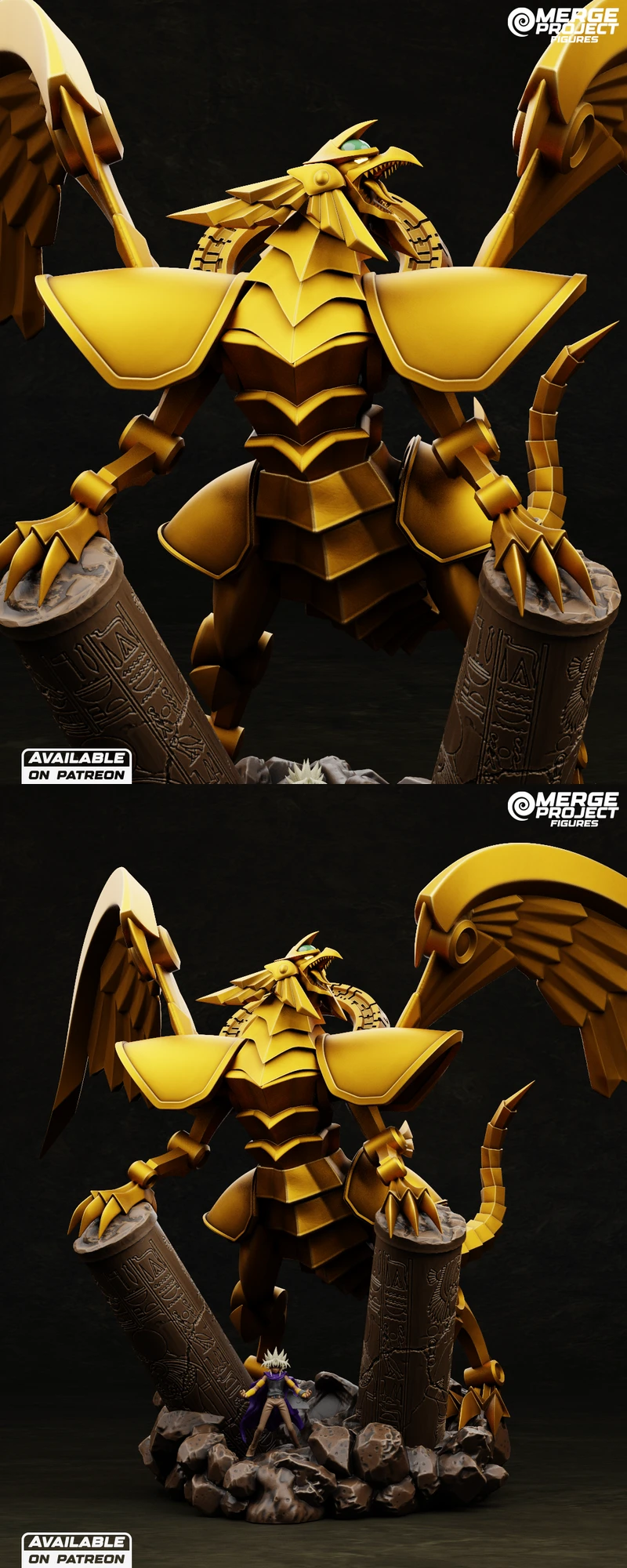 Dragon Alado de Ra STL model for 3D printing