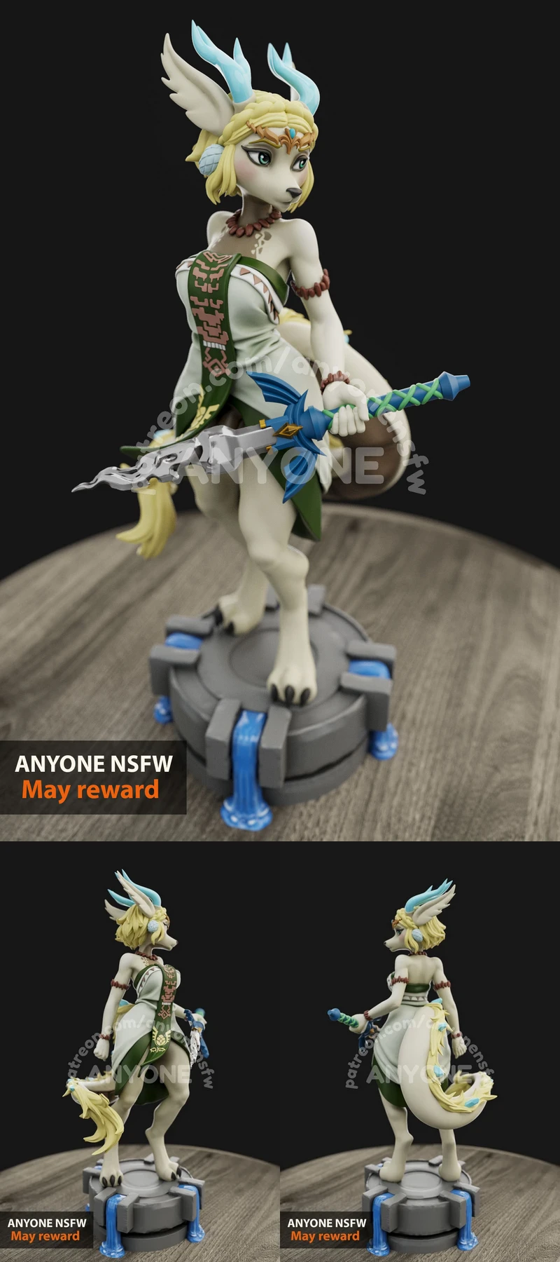 Dragon Zelda STL model for 3D printing