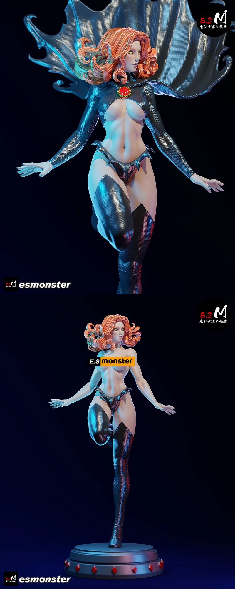 Red Queen extra STL model for 3D printing