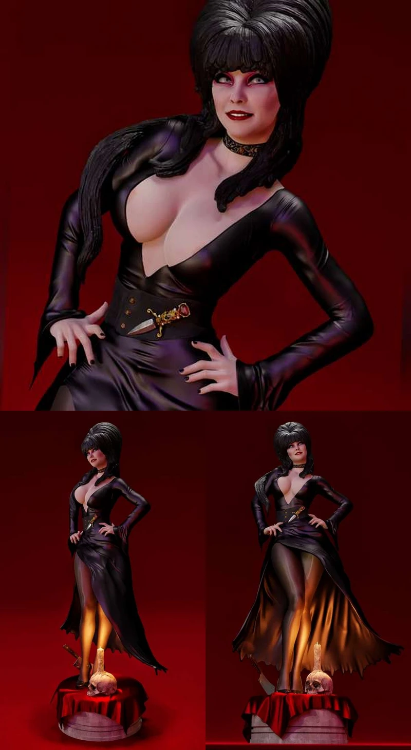 Elvira – Comedy Horror Movie STL model for 3D printing